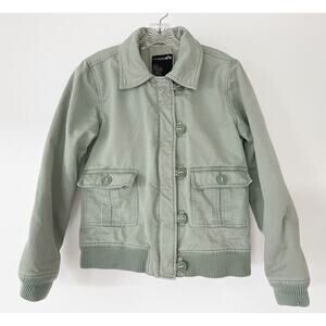 Aviator Bomber jacket Alpha Industries Green Nineteensonine RARE